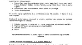Zapisnik 2. redne seje z dne 3.1.2023